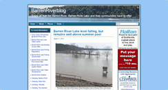 Desktop Screenshot of barrenriverblog.com